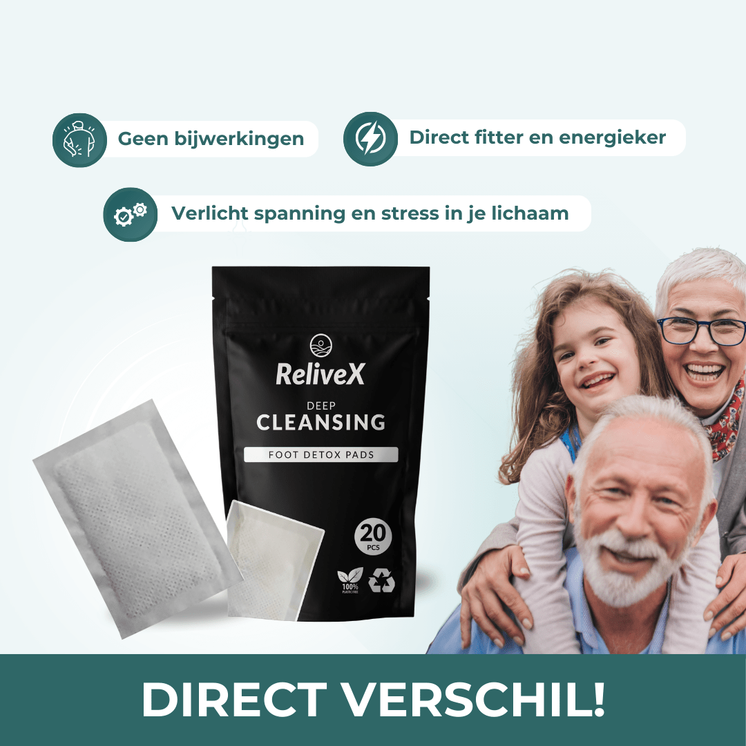 ReliveX™ Detox Pleisters - ReliveX