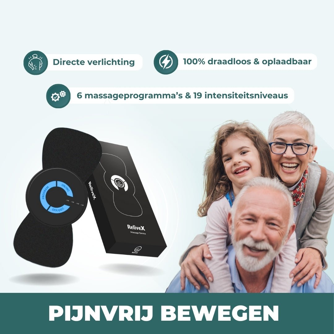 ReliveX™ Multifunctionele Massager – Jouw Ultieme Tool voor Spierherstel - ReliveX