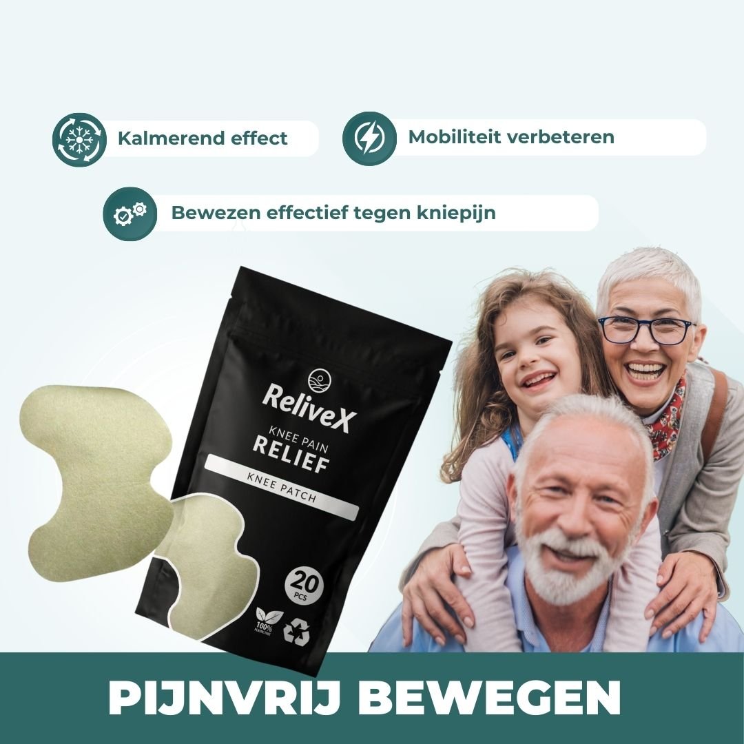 ReliveX™ Knie Pleisters - ReliveX