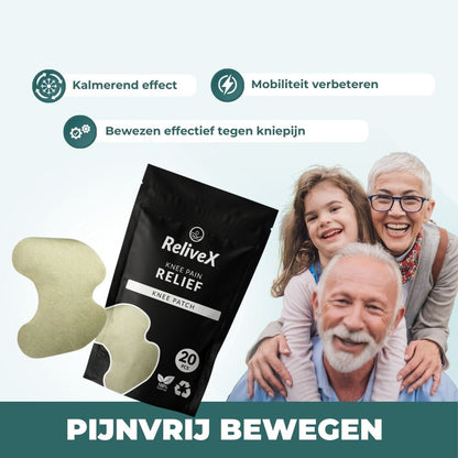 ReliveX™ Knie Pleisters - ReliveX