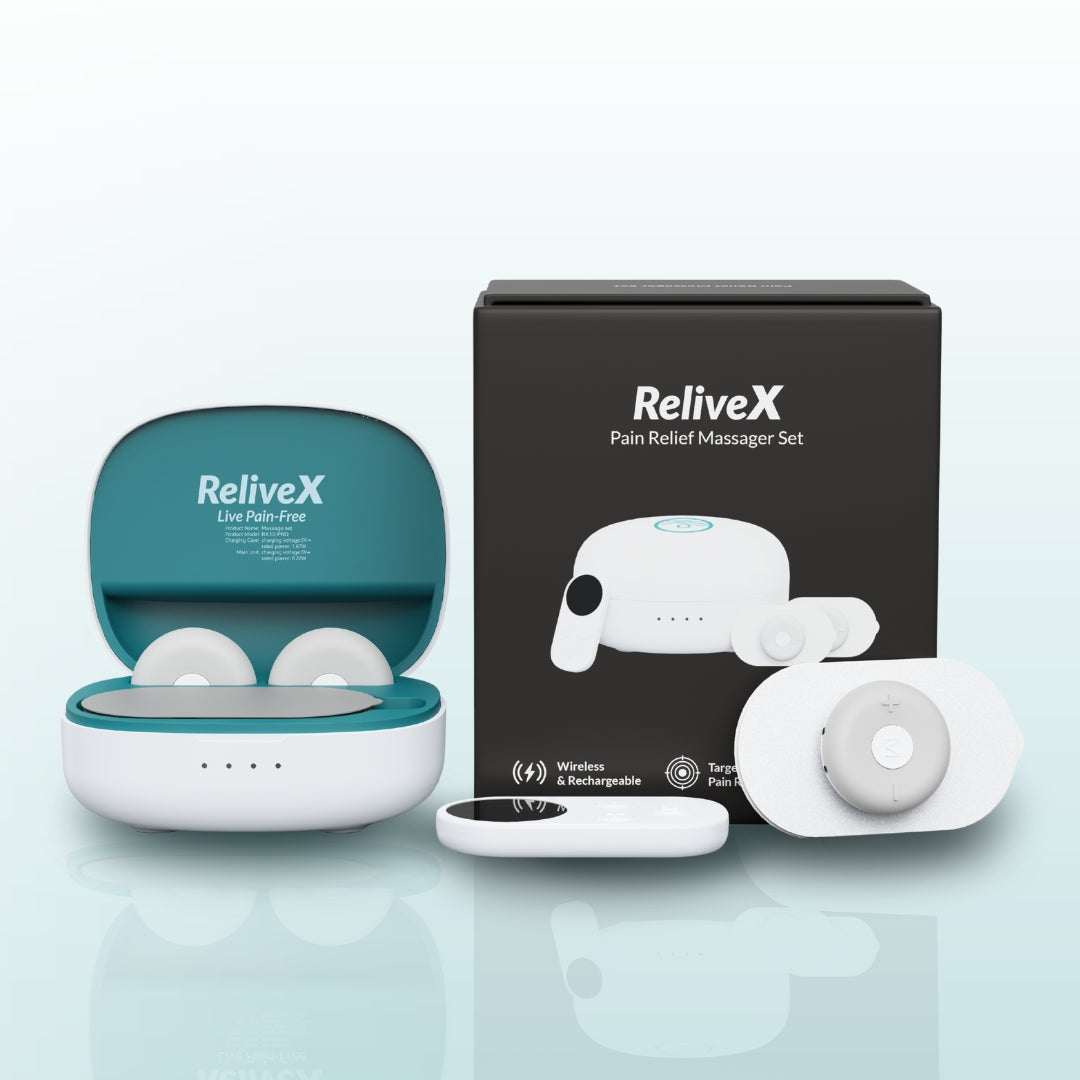 ReliveX⢠Massageset voor Pijnverlichting - ReliveX