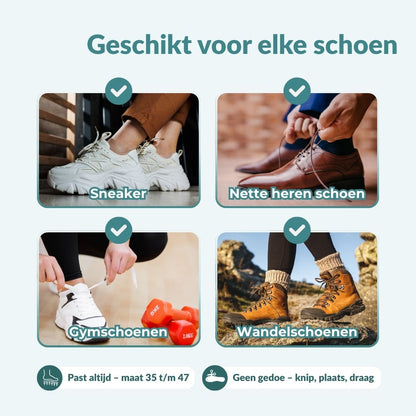 ReliveX™ Magnetische Inlegzolen – Strakker, slanker en energieker, gewoon terwijl je loopt!