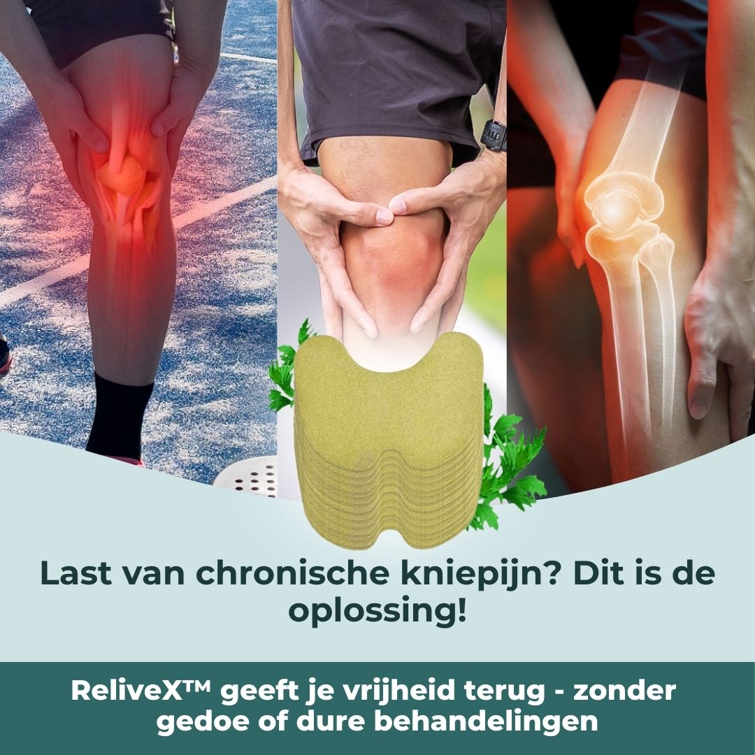 ReliveX™ Knie Pleisters
