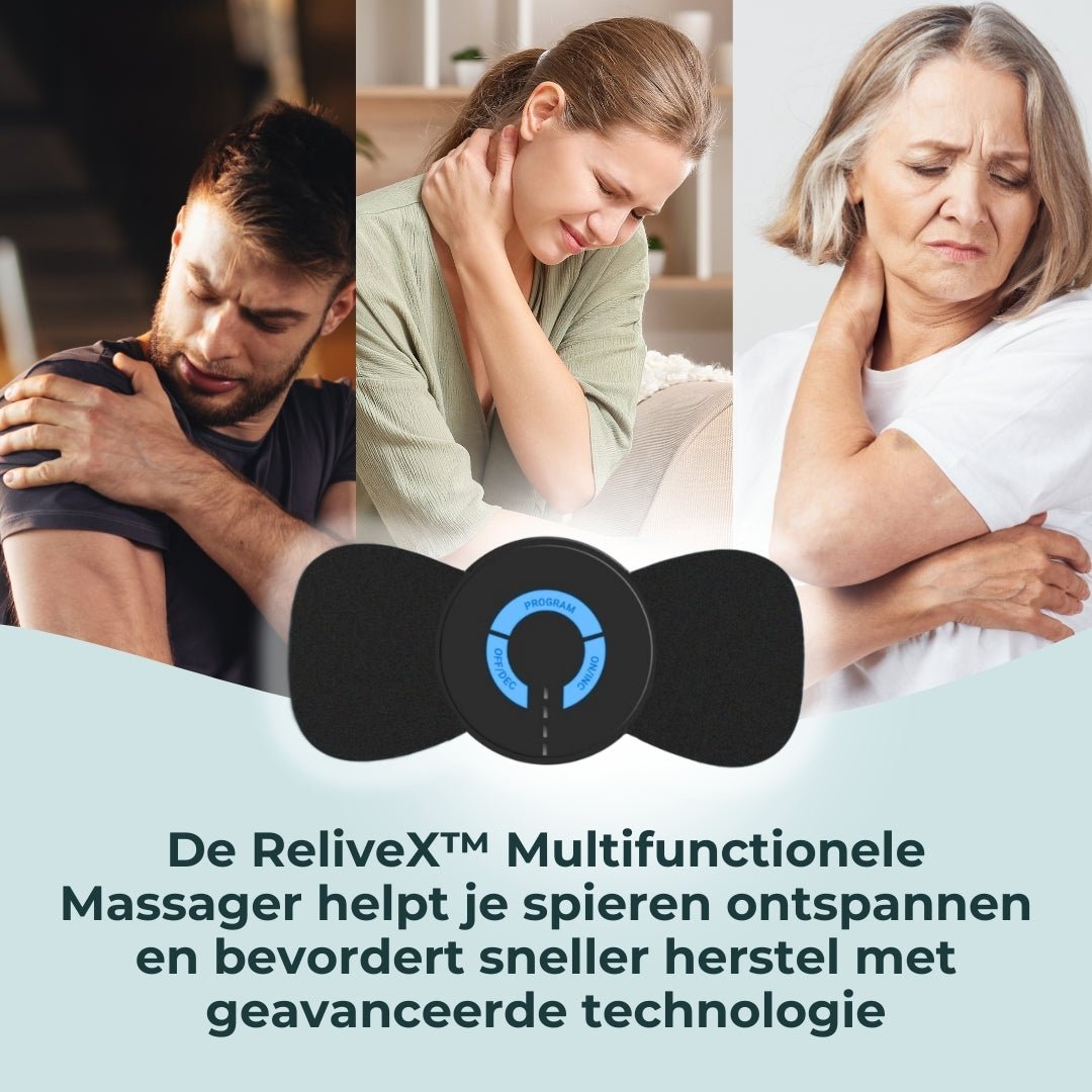 ReliveX™ Multifunctionele Massager – Jouw Ultieme Tool voor Spierherstel - ReliveX