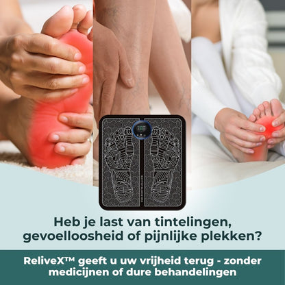 ReliveX™ Voetmassager – Verlicht klachten bij voetdiabetes, in slechts 15 minuten per dag