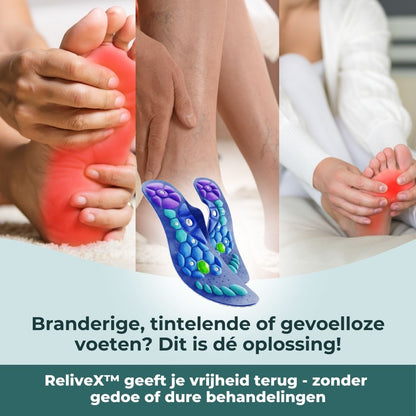 ReliveX™ Magnetische Inlegzolen