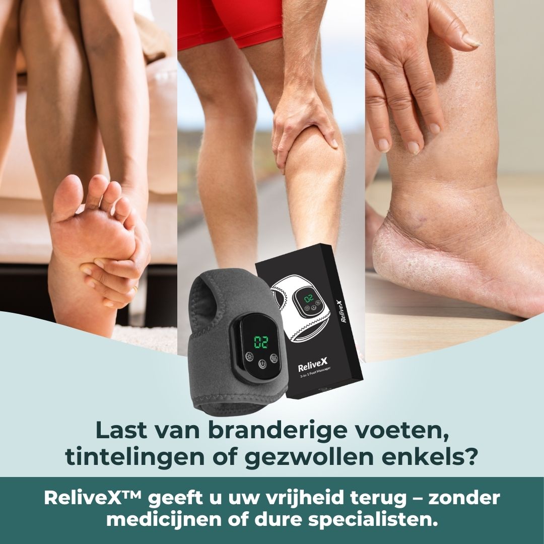 ReliveX™ 3 - in - 1 Voetmassager - ReliveX