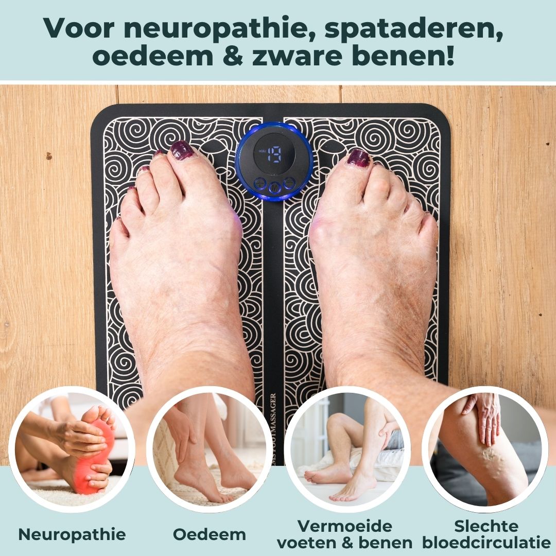 ReliveX™ Voetmassager – Verlicht klachten bij voetdiabetes, in slechts 15 minuten per dag