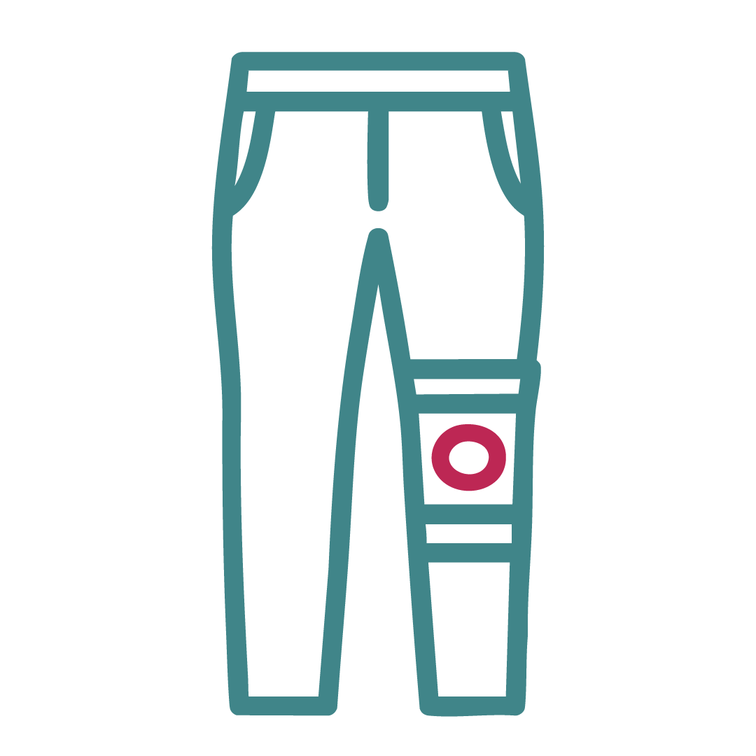 Discreet te dragen onder kleding