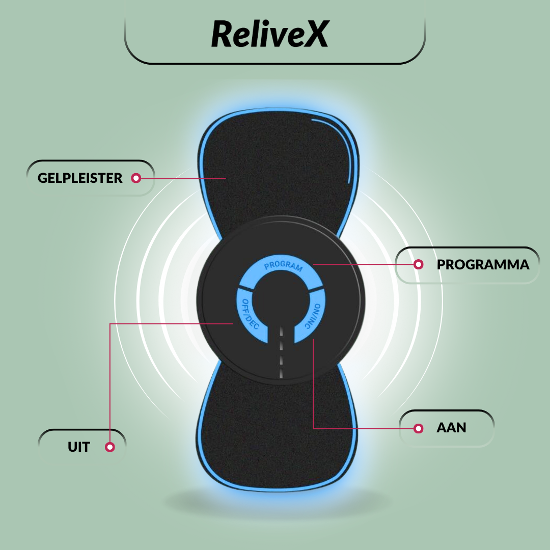 ReliveX™ Massageapparaat | Alleen Vandaag 1+1 GRATIS