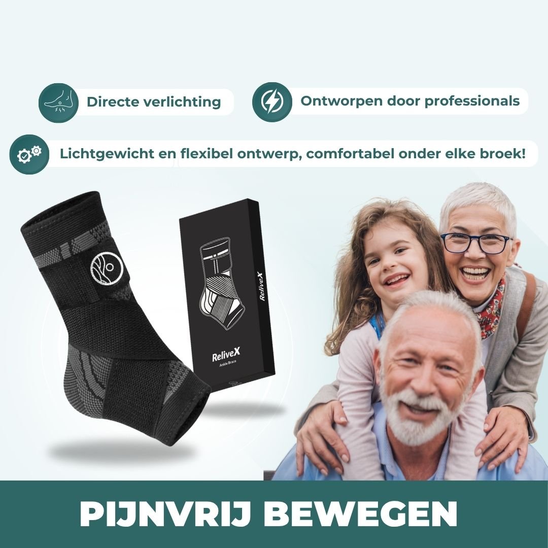 ReliveX™ Compressie Enkelbrace - ReliveX